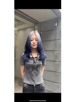 リングバイモアムー(Ring by Moremuu)&nbsp;【青木　淳】ホワイトシルバー/ブルー/アンブレラカラー