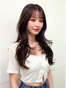 ブロウ ネックス ザ サロン 表参道(VLOW nex the salon) 暗髪/レイヤー/韓国レイヤー/ワンホン
