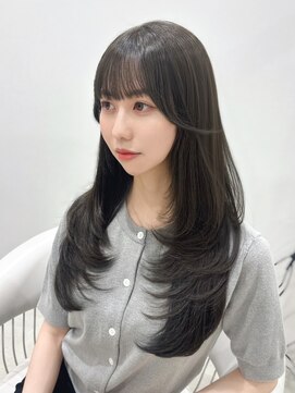 ノエシキカ(noe sikika) レイヤーカット/韓国/レイヤーカット/ダブルカラー/栄s28