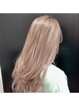 ジュラク(JURAKU) ハイトーンベージュ×ハイライト(ピンク)