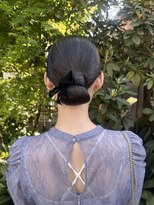 ジェノ(JENO by apish) タイトシニヨンヘアセット