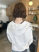 パークホワイト 代官山(PARK White)&nbsp;ゆるふわボブパーマ小顔レイヤーハッシュカット