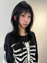 ヴィヴィー 福岡天神店(VIVIE)&nbsp;ハッシュカット/レイヤーカット/ブルーブラック