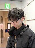 センターパートツイスパ