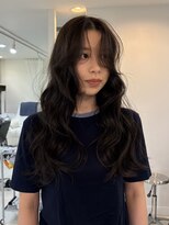 エンリッチヘア(enrich hair)&nbsp;秋カラー/グレージュ/コテ巻き/顔まわり/