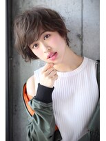 ノラジャーニー(NORA Journey)&nbsp;【NORA Journey】カーキアッシュの色っぽ重軽マッシュ