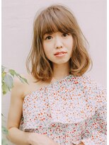 ウイングスガーデン 鶴川(WINGS garden)&nbsp;ガーリーミディアムボブ♪ 鶴川 美容室