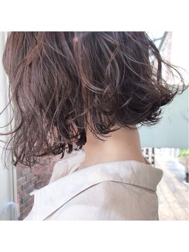 オーイット(ooit) ＊ウェーブボブ×アッシュベージュ＊