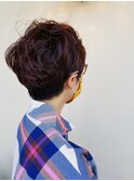 ショートパーマスタイル【浪漫byROOMS戸塚/戸塚駅】