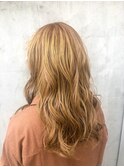 イエローベージュ×ハイライト