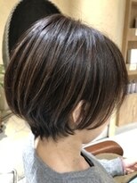 ヘアリゾートエーアイ 高田馬場店(hair resort Ai)&nbsp;ハイライトショートボブ
