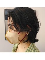 アンフェインド02(UNFEIGNED 02)&nbsp;クラゲヘアー/小顔に見せるヘア/ココアベージュ/伏見/栄