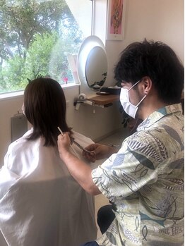 プラネットヘアー(planet hair)の写真/大人女性から圧倒的支持率☆一人のスタイリストが最後まで担当してくれるから安心して任せられる♪