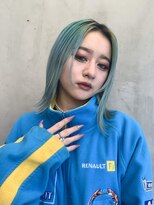 外ハネボブ_グレージュカラーボブウルフココアベージュ_79022