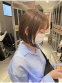 【坂本拓麻】大人かわいい耳かけショートボブばっさりイメチェン