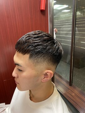 ヒロギンザ 新橋日比谷口店(HIRO GINZA) 成人式用スキンフェードクロップ　新橋　理容室　床屋　ヒロ銀座