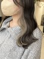 インク(inc) 流行りのインナーカラー☆(新小岩/インナーカラー/ベージュ)