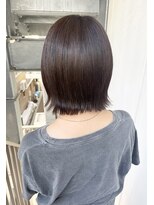フィーユ(feey)&nbsp;外ハネボブ　アッシュブラウン