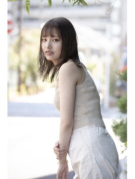 ニカ 溝の口(NICA) 大人かわいい*ナチュラルストレートミディ【NICA 溝の口店】