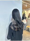 ワンポイントで垢抜け!インナーグレージュ