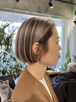 トクテ 吉祥寺(tokute)&nbsp;グレージュカラー/ボブウルフ/黒髪/ココアベージュ