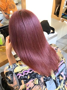 ヘアリゾート粋 ウナム 新宿東口店(enam) 透明感カラー/艶髪/ピンクラベンダー