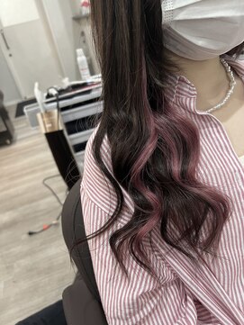 グランディールヘアデザイン(grandir hairdesign) プルエクステ/千葉/インナー