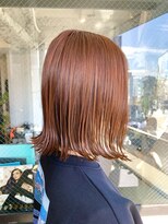 イリ 心斎橋(ili)&nbsp;ブリーチなしオレンジ