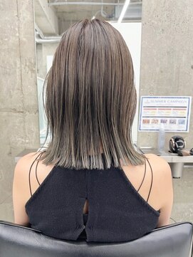 ノエ(noe) 切りっぱなしボブ（20代/30代/ベージュ/グレージュ）C30