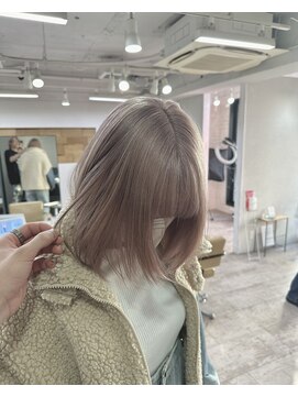 プライズ 成増店(prize) グレーピンクダブルカラーハイトーンカラー成増