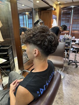 リットジェンツ 千葉(Lit Gents) スペインカールパーマ　SHOHEI