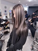 キング 高槻(K!ng) 縮毛矯正髪質改善ハイライトレイヤーカット高槻美容室エクステ