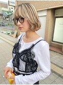 ブロンドとブラウンローライト