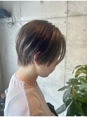 ハンサムショートに動きをプラス ショート/ショートボブ/福島駅