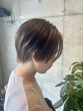 コヌン 福島店(Konun.) ハンサムショートに動きをプラス ショート/ショートボブ/福島駅