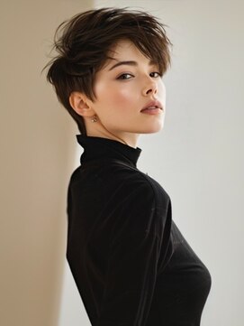 アルトリスト(Altruist Aging×HAIR&SPA) ★暗めカラーグランマッシュフェイスフレーミングデザインカラー