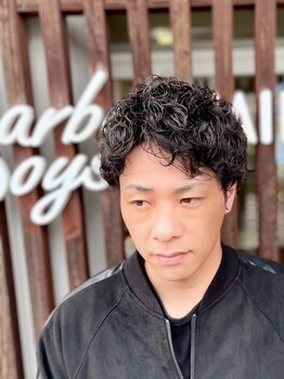 バービーボーイズヘア(Barbee Boys HAIR)の写真/【松石指名カット+シェービング+眉カット¥4400】デキる男の身だしなみ!眉カット&シェービングで清潔感UP