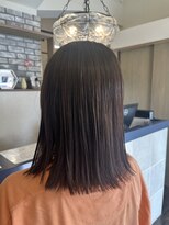 ヘアスペースブルーム エボリューション 庄内店(HAIR SPACE BLOOM evolution)&nbsp;【庄内店/カット カラー】切りっぱなし/透明感カラー/10代 20代