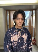 フェザーショート×ハイライトカラー