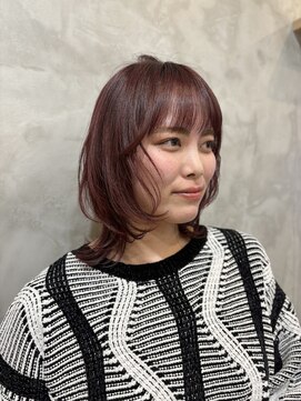 ヴィックス クリスタル(VIC’S crystal) ブリーチなし！ボルドーカラーAKANE