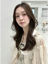 ユーフォリア 渋谷グランデ(Euphoria SHIBUYA GRANDE)&nbsp;オリーブベージュ　レイヤーカット　レイヤースタイル