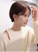 ▽コンパクトショートミニウルフブリーチなし前髪ミディアム新宿