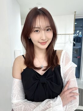 レミエ ダイカンヤマ(lemiie) レイヤー★韓国★ハッシュカット★ガーリー