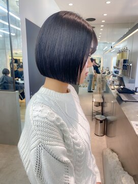 ロンドクロエ 横浜(Lond Chloe) ミニウルフレイヤーカット顔周りカット前髪カット韓国ボブ/横浜