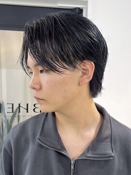 ビビバイベル(BiVi by BHEL) 桑名メンズパーマフェザーパーマフェザーショートコンマヘア韓国