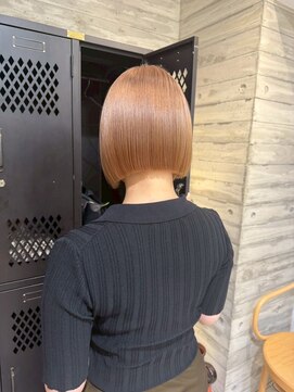 ヲタク(wotaku.) ピンクベージュピンクオレンジベージュハイトーンダブルカラー