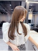 30代/40代/50代/大人ヘア/長め前髪/髪質改善/地毛風ストレート