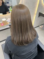 ルノン シェリー(LUNON cheliy)&nbsp;ハイライトカラーくびれヘアアプリコットオレンジ