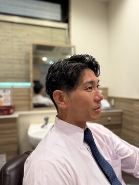 銀座マツナガ 神田店 40代50代大人オシャレ雰囲気柔らか緩めツイストスパイラルパーマ
