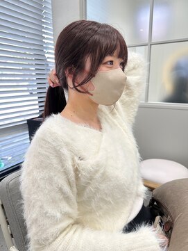 ルーム 郡山店(ROOM) ほんのりモーヴブラウン♪